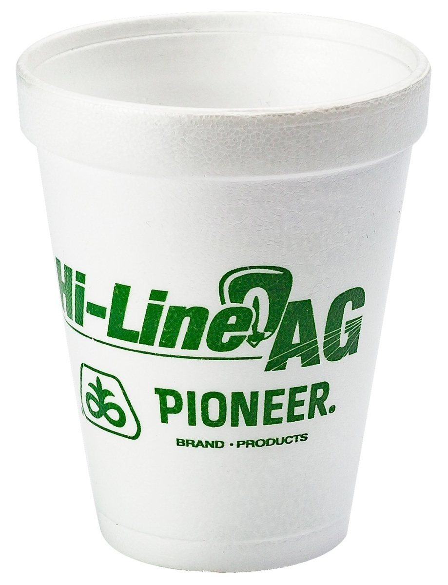 Why is a Styrofoam cup a good choice as a container?